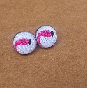 Handmade Flamingo Earrings